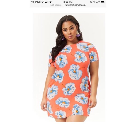 Forever 21 Dresses & Skirts - NWT Forever 21+ flower dress 2X